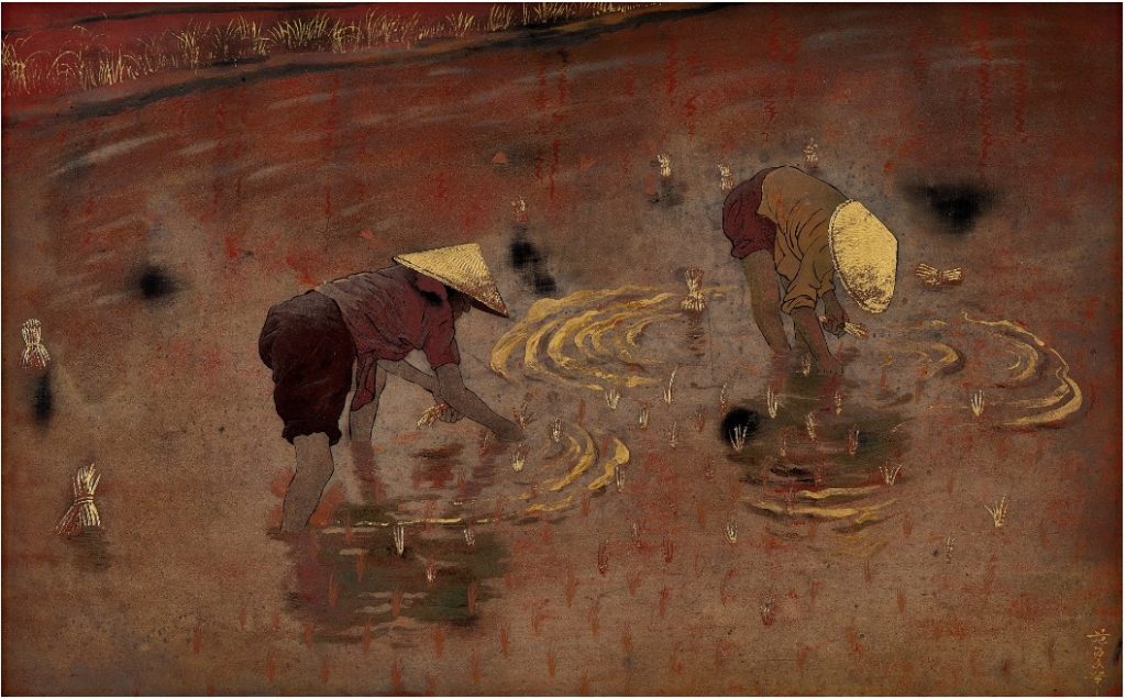 TRANH SƠN MÀI QUÝ CỦA PHẠM HẬU (1903-1995) TỪ SOTHEBY’S HONGKONG