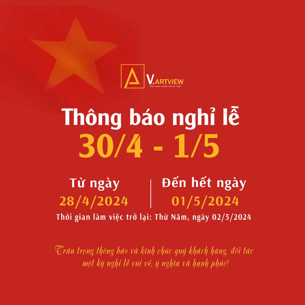 THÔNG BÁO LỊCH NGHỈ LỄ 30/4 – 1/5