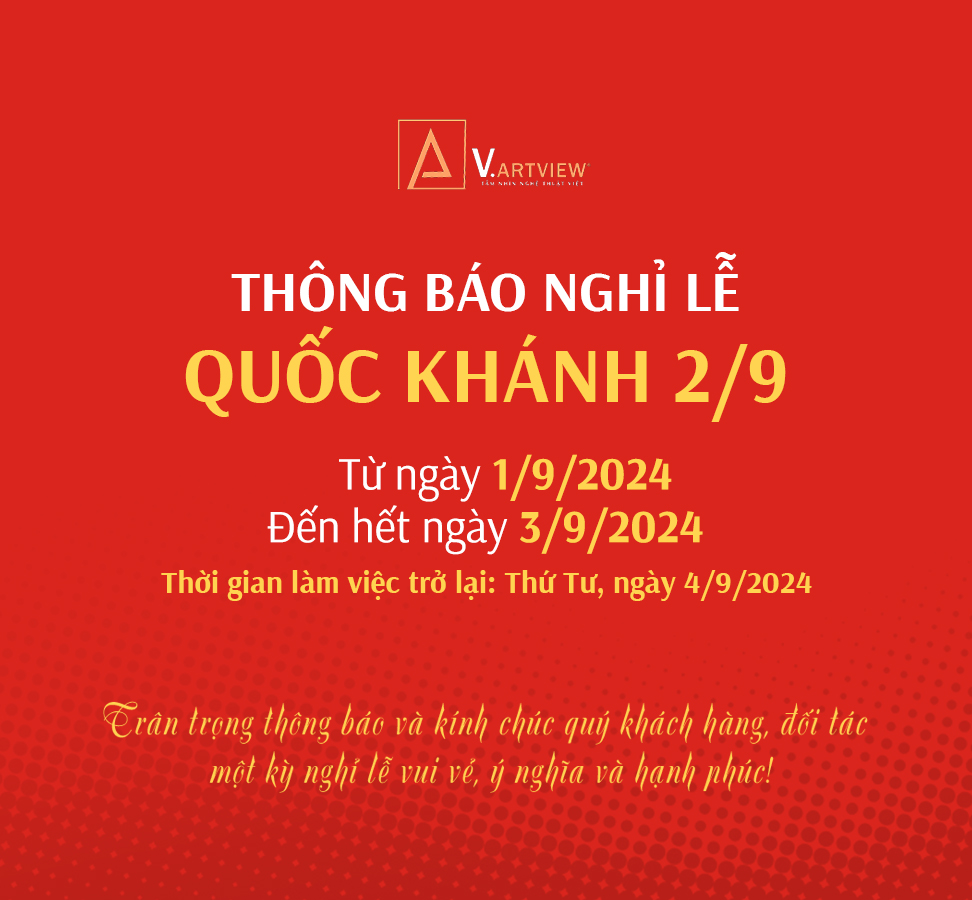 THÔNG BÁO LỊCH NGHỈ LỄ QUỐC KHÁNH 2/9