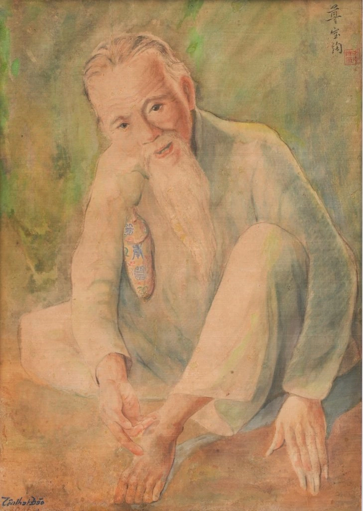 TÔN THẤT ĐÀO (1910-1979), “CHÂN DUNG CỤ GIÀ”