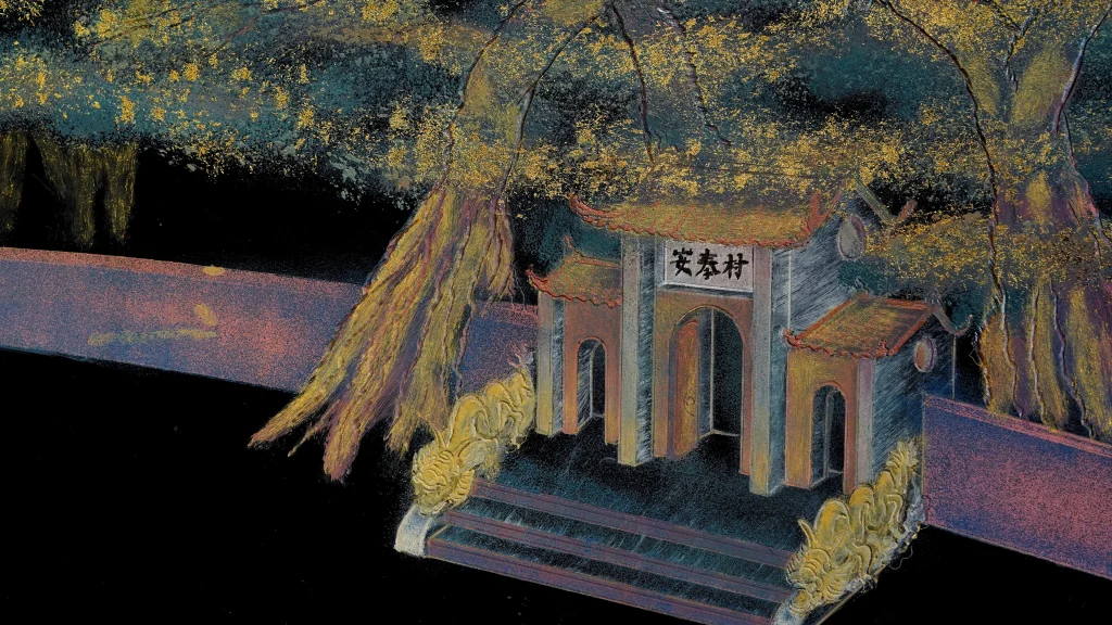 TỪ CHẤT LIỆU SƠN MÀI ĐẾN TÁC PHẨM “VINH QUY BÁI TỔ” CỦA HOẠ SĨ NGUYỄN KHANG (1911-1989)
