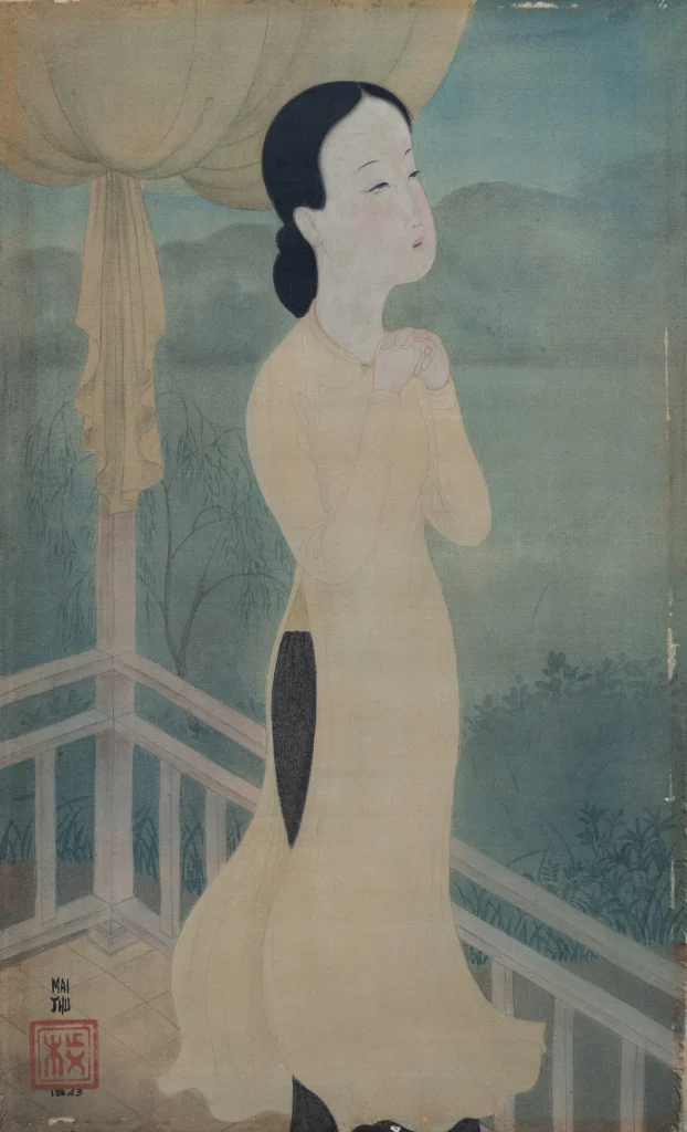 Sự dịu dàng trong tranh Mai Trung Thứ