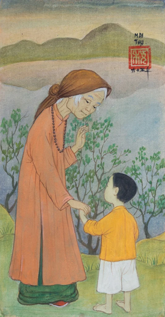 Sự dịu dàng trong tranh Mai Trung Thứ