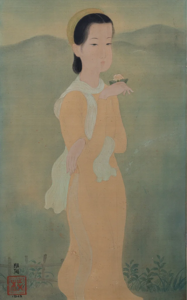 Sự dịu dàng trong tranh Mai Trung Thứ