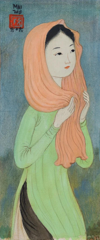 Sự dịu dàng trong tranh Mai Trung Thứ