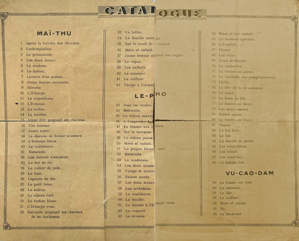 “Trẻ em chơi múa lân”, một tác phẩm tranh lụa quý hiếm của Mai Trung Thứ