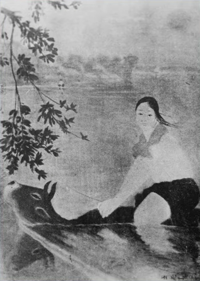 [Bài viết] “Cô gái trẻ chăn trâu” của Nguyễn Phan Chánh