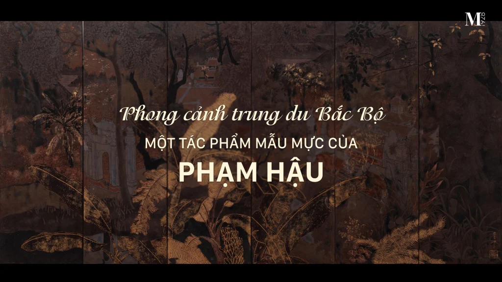 LANDSCAPE OF MIDLANDS IN THE NORTH –  A EXEMPLARY ARTWORK OF PHẠM HẬU